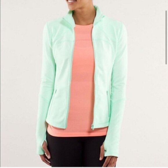 Lululemon define mint green zip up jacket - Picture 3 of 11
